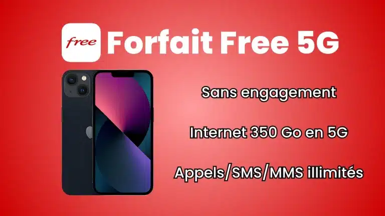 forfait free 5g